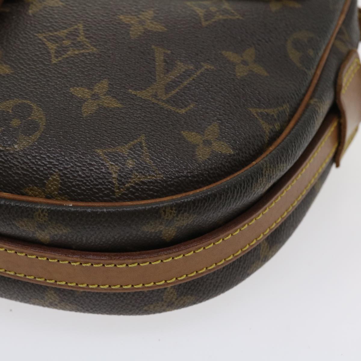 LOUIS VUITTON Monogram Jeune Fille MM Shoulder Bag M51226 LV Auth 35506