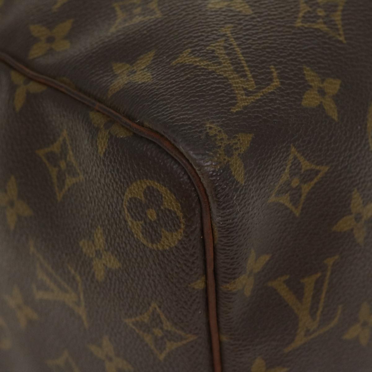 LOUIS VUITTON Monogram Keepall 45 Boston Bag M41428 LV Auth 35522