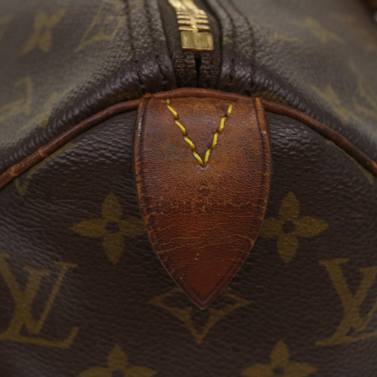 LOUIS VUITTON Monogram Keepall 45 Boston Bag M41428 LV Auth 35522