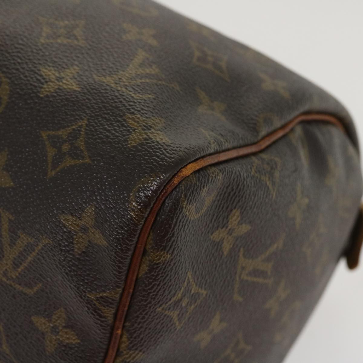 LOUIS VUITTON Monogram Speedy 30 Hand Bag M41526 LV Auth 35529