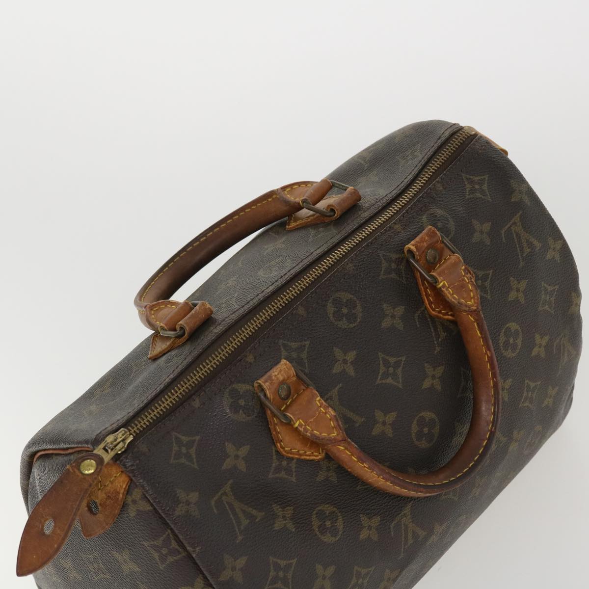 LOUIS VUITTON Monogram Speedy 30 Hand Bag M41526 LV Auth 35529