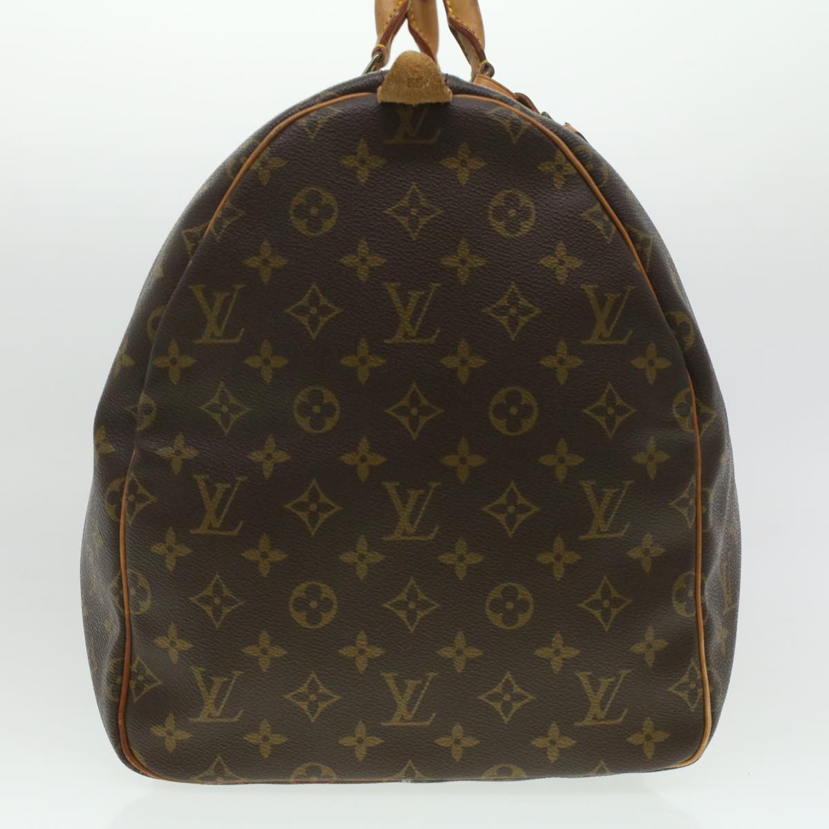 LOUIS VUITTON Monogram Keepall 55 Boston Bag M41424 LV Auth 35547