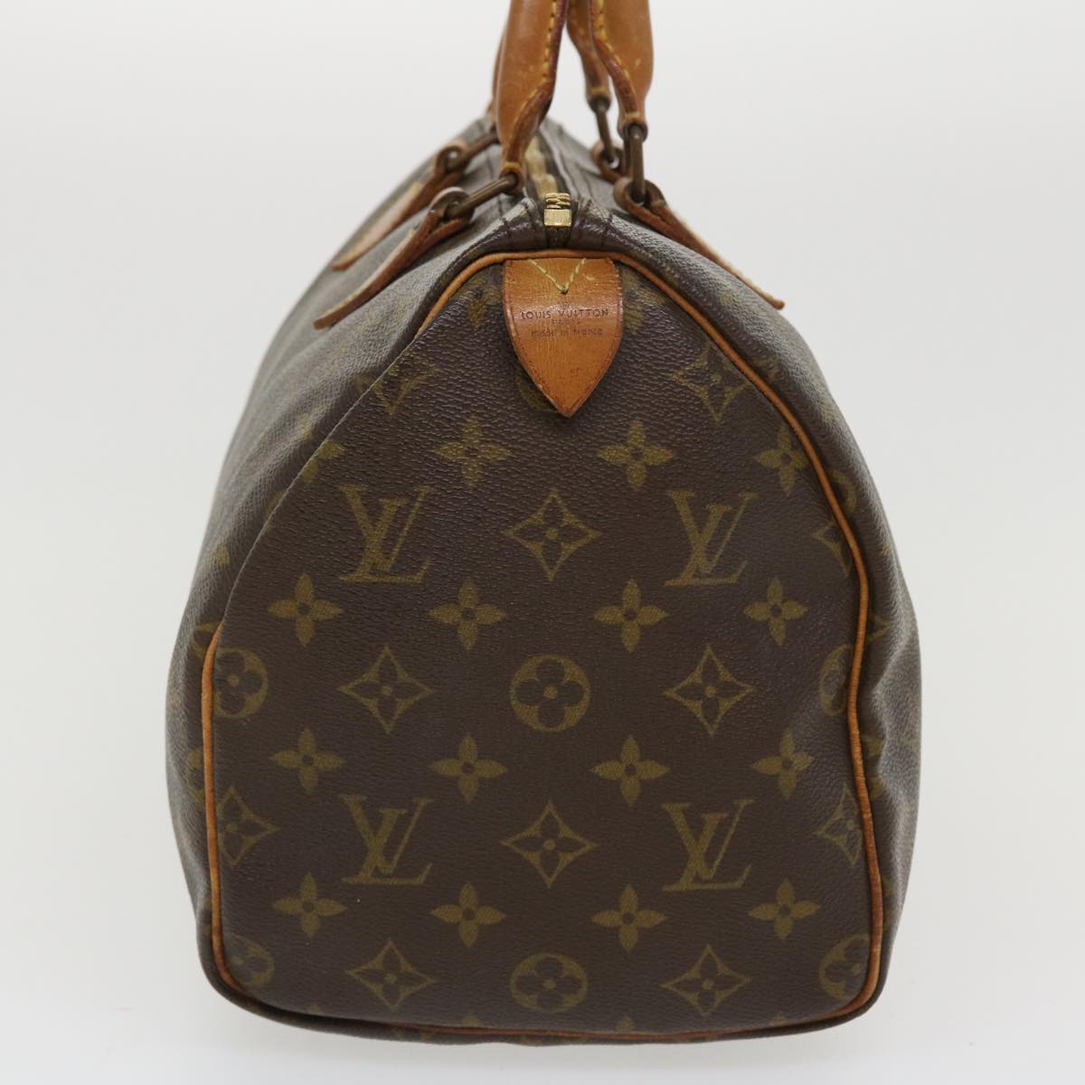 LOUIS VUITTON Monogram Speedy 30 Hand Bag M41526 LV Auth 35548