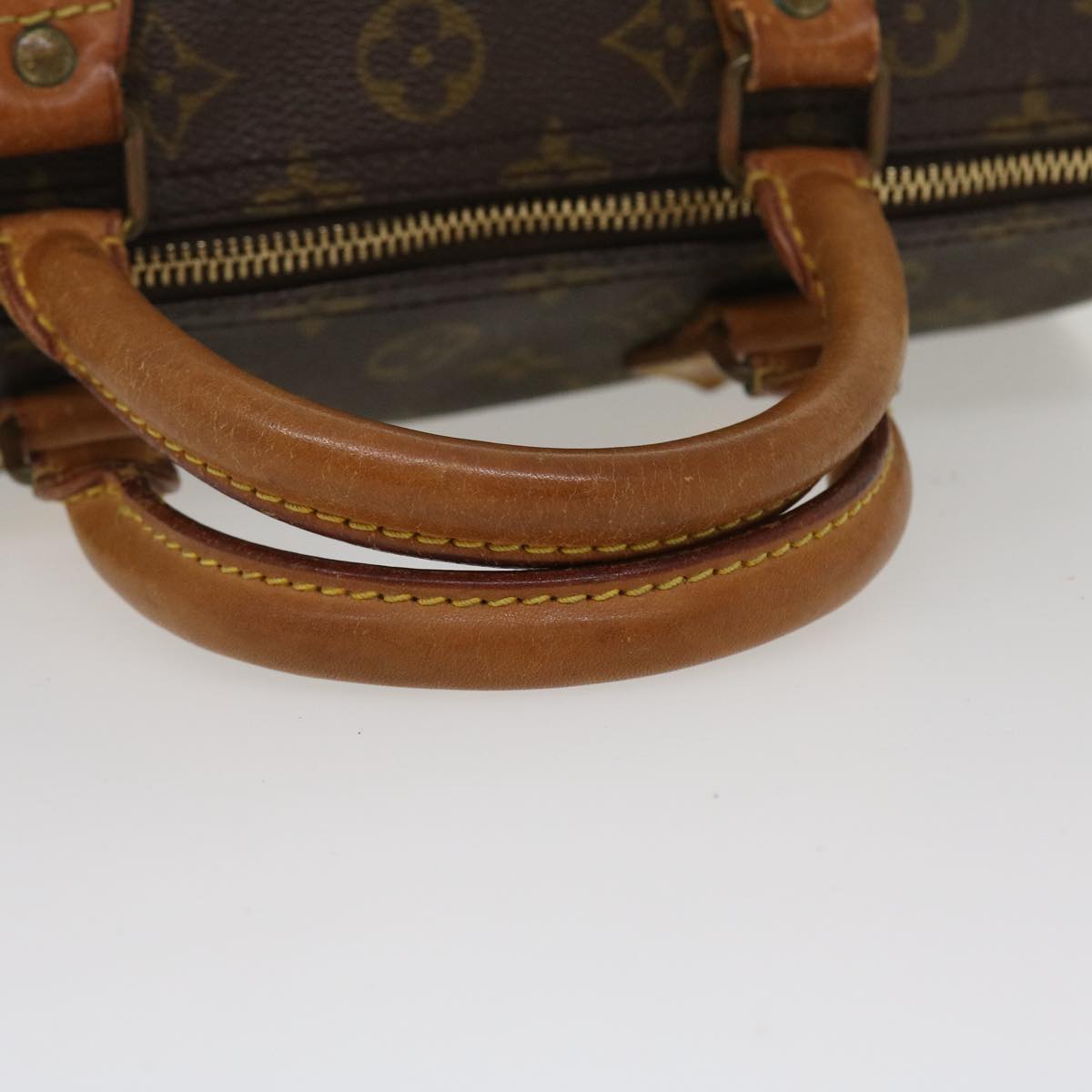 LOUIS VUITTON Monogram Speedy 30 Hand Bag M41526 LV Auth 35548