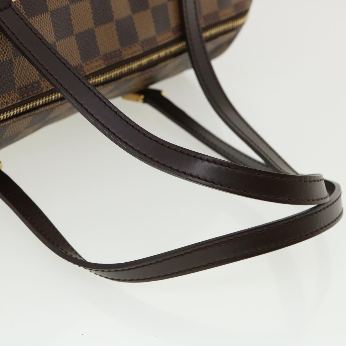 LOUIS VUITTON Damier Ebene Papillon 30 Hand Bag N51303 LV Auth 35565