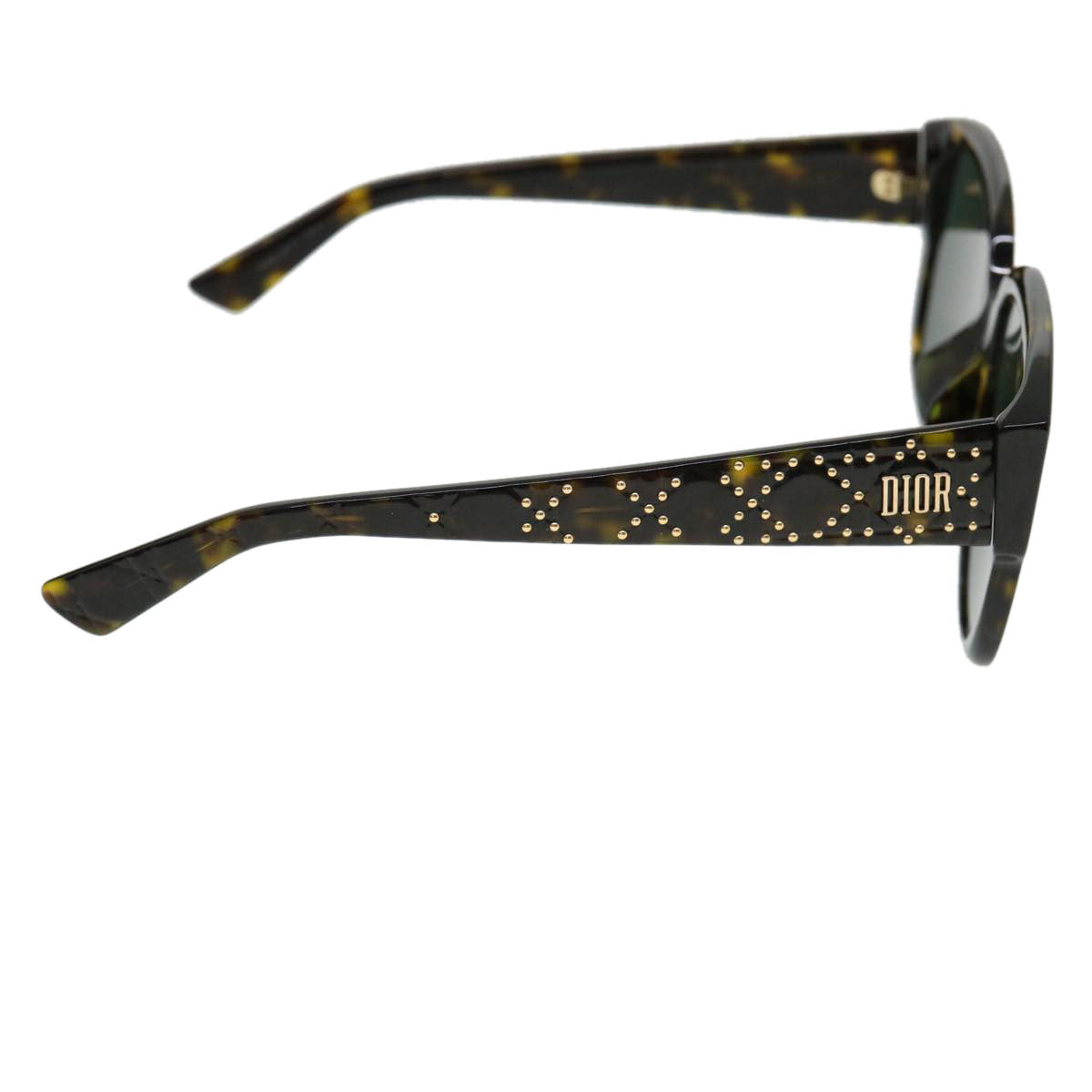 Christian Dior Sunglasses Platstick Black Auth 35584