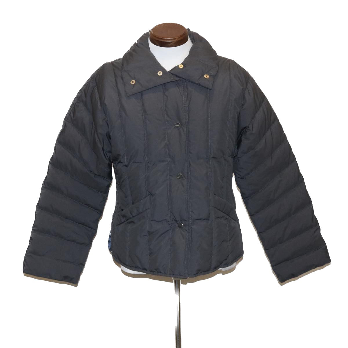 Salvatore Ferragamo Down jacket polyester Gray Auth 35592 - 0