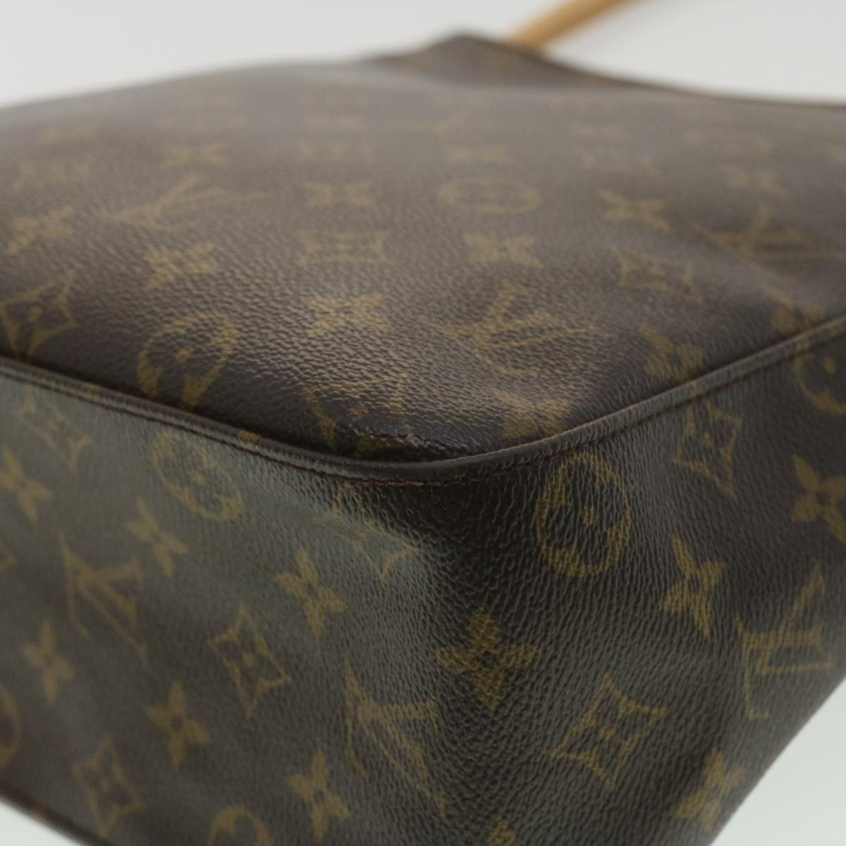 LOUIS VUITTON Monogram Looping GM Shoulder Bag M51145 LV Auth 35597