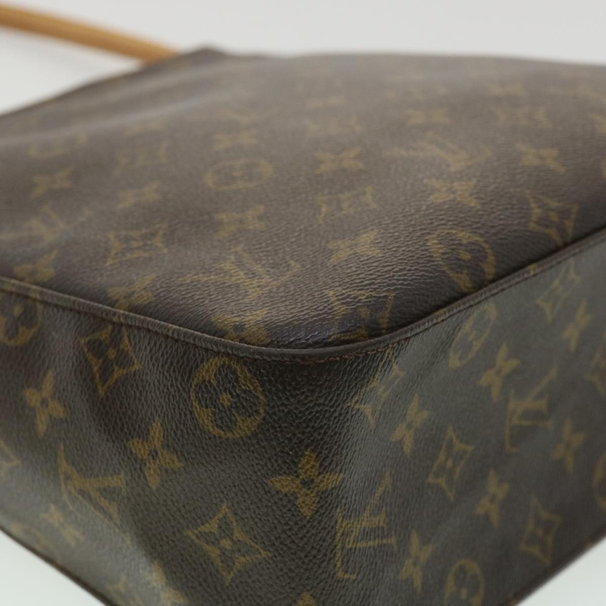 LOUIS VUITTON Monogram Looping GM Shoulder Bag M51145 LV Auth 35597