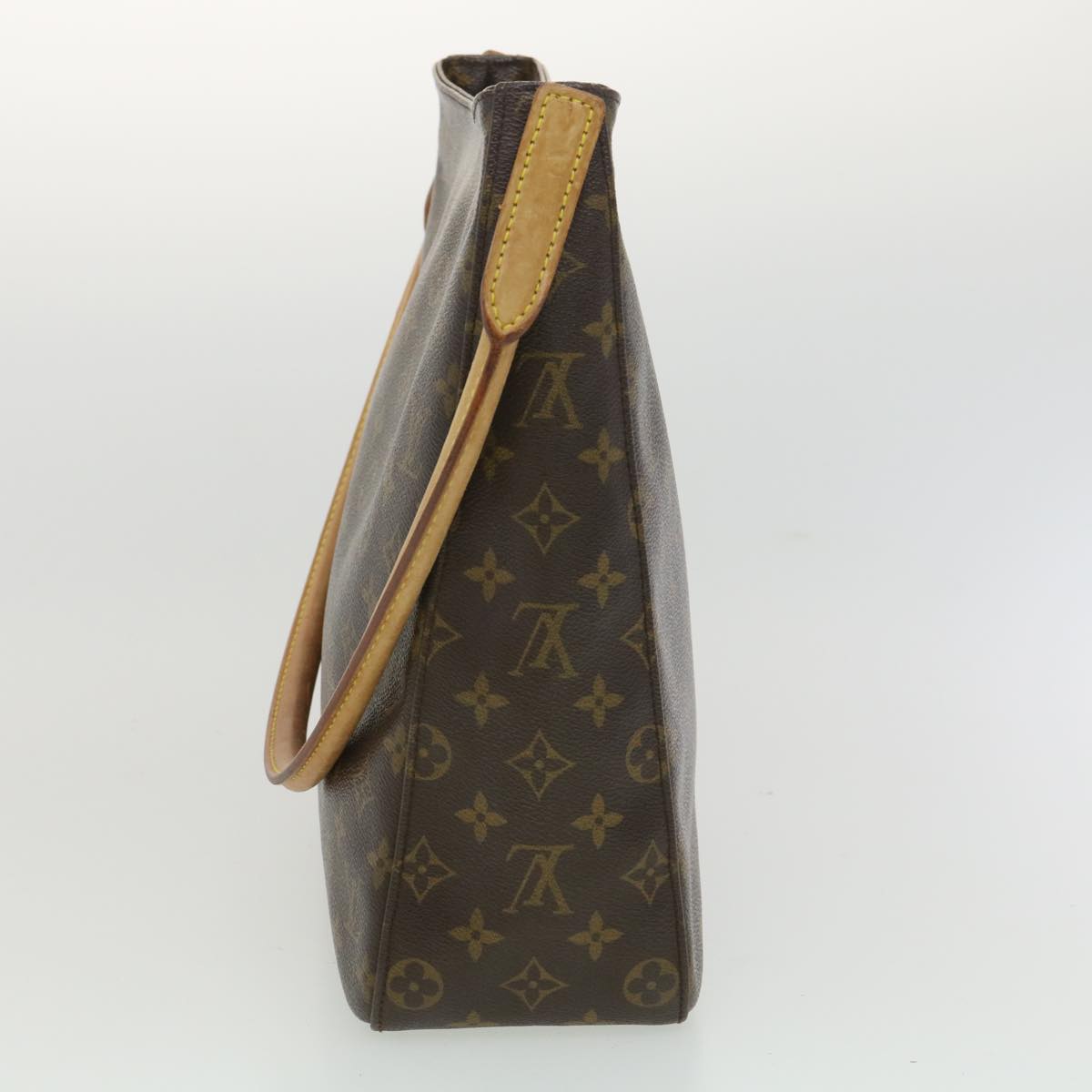 LOUIS VUITTON Monogram Looping GM Shoulder Bag M51145 LV Auth 35597