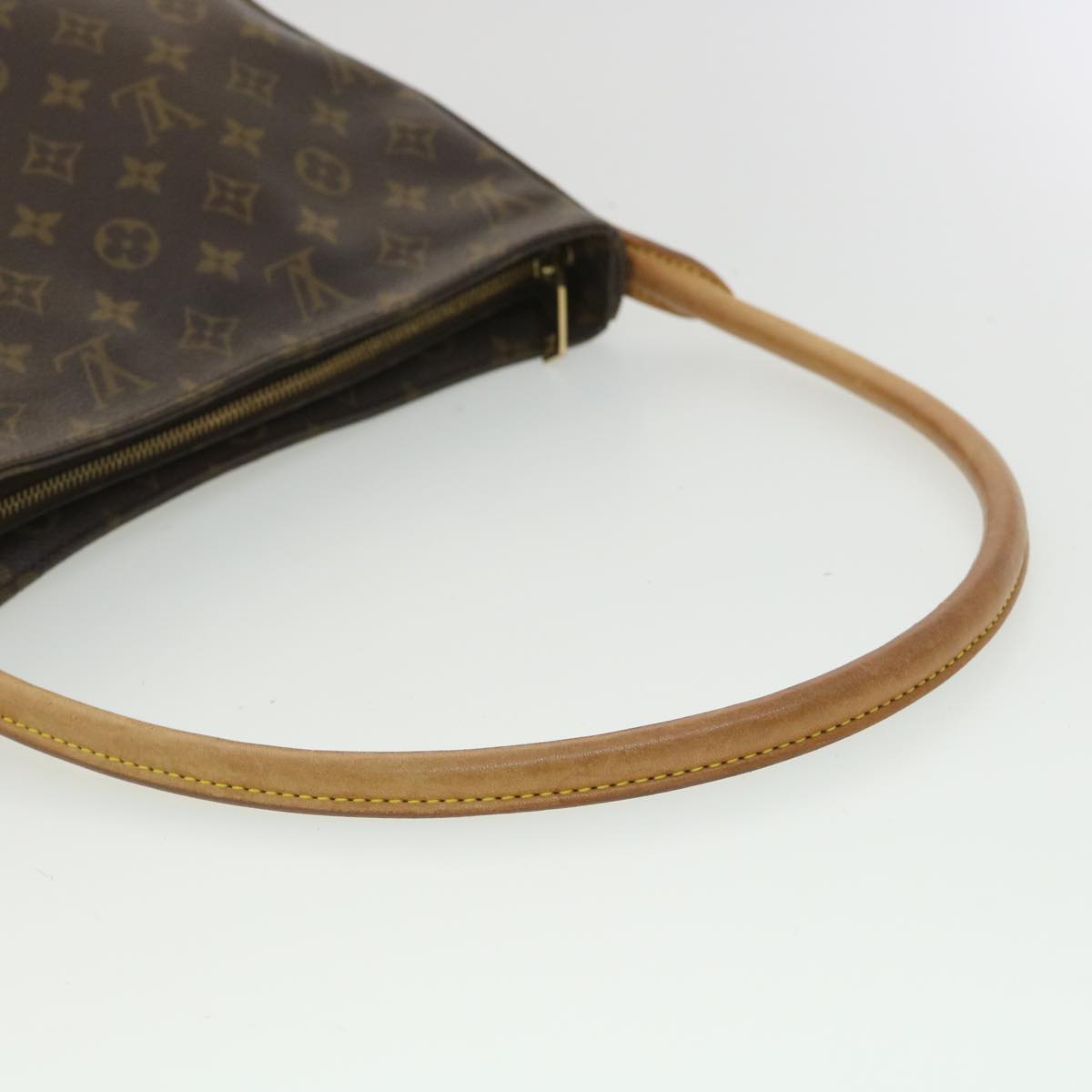 LOUIS VUITTON Monogram Looping GM Shoulder Bag M51145 LV Auth 35597