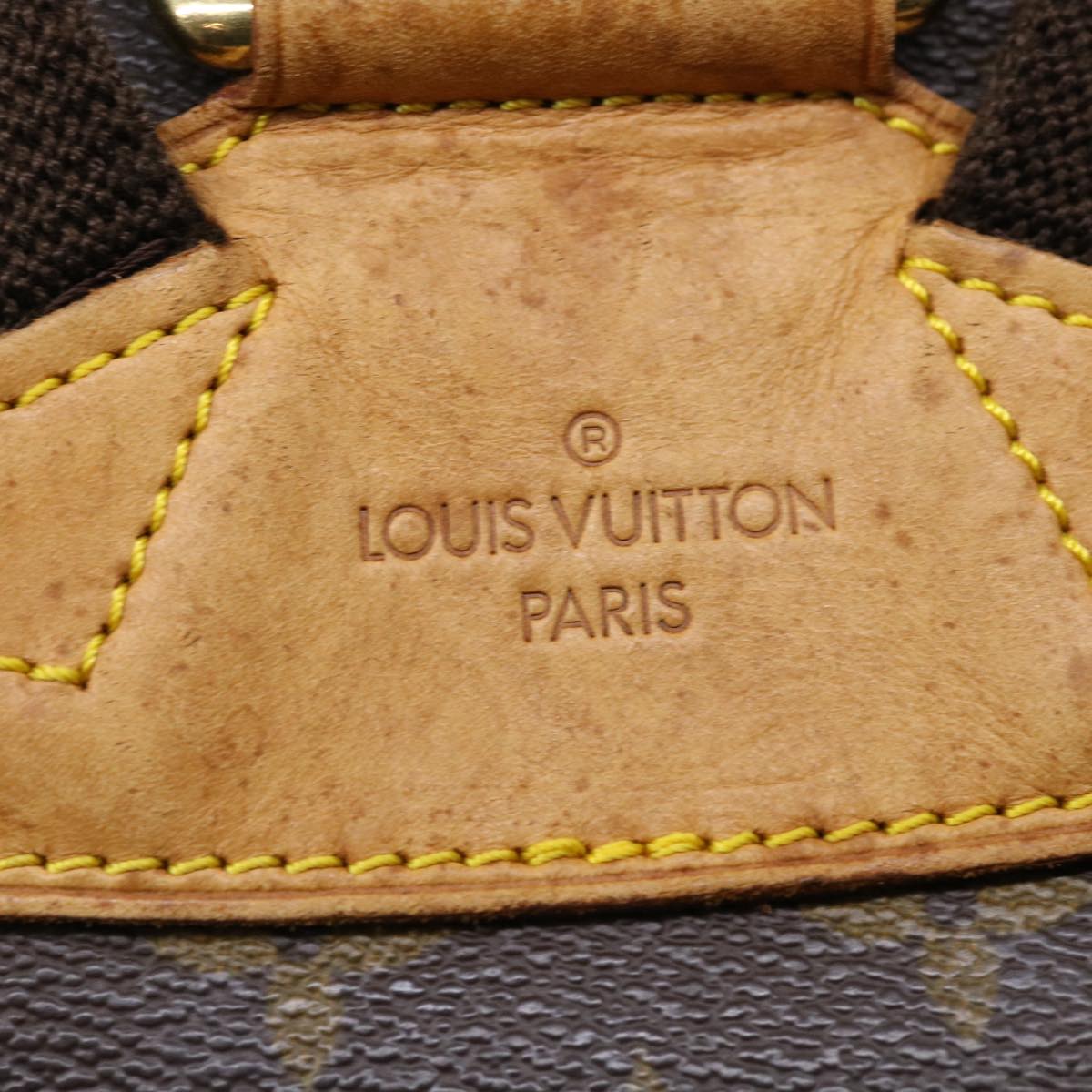 LOUIS VUITTON Monogram Montsouris GM Backpack M51135 LV Auth 35600
