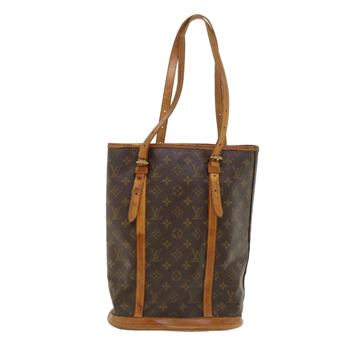 LOUIS VUITTON Monogram Bucket GM Shoulder Bag M42236 LV Auth 35607