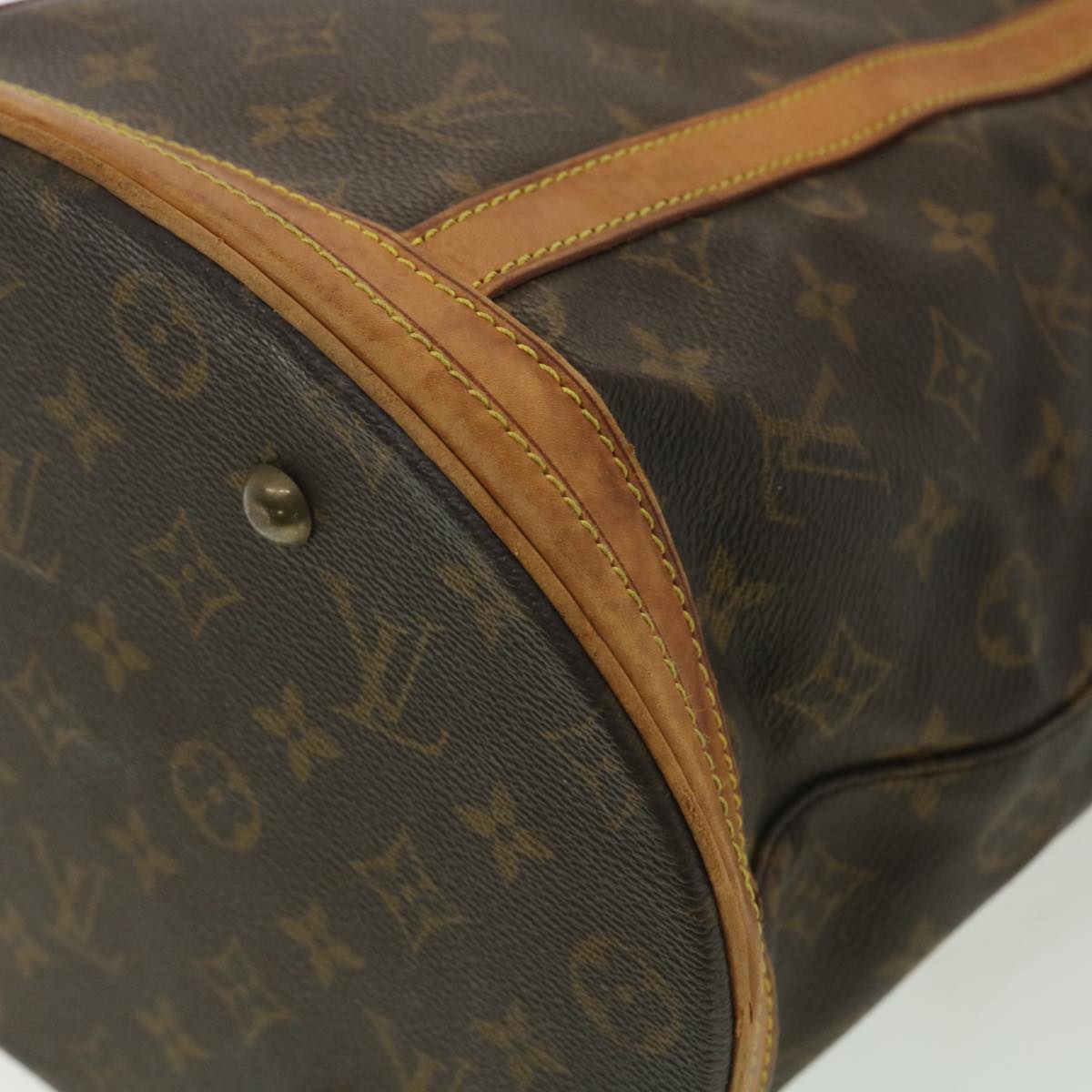 LOUIS VUITTON Monogram Bucket GM Shoulder Bag M42236 LV Auth 35635