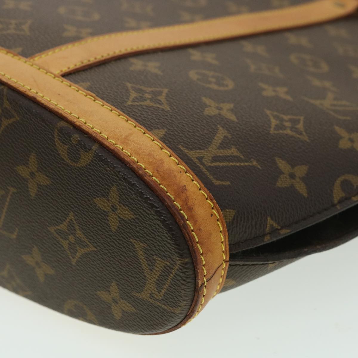 LOUIS VUITTON Monogram Babylone Tote Bag M51102 LV Auth 35670