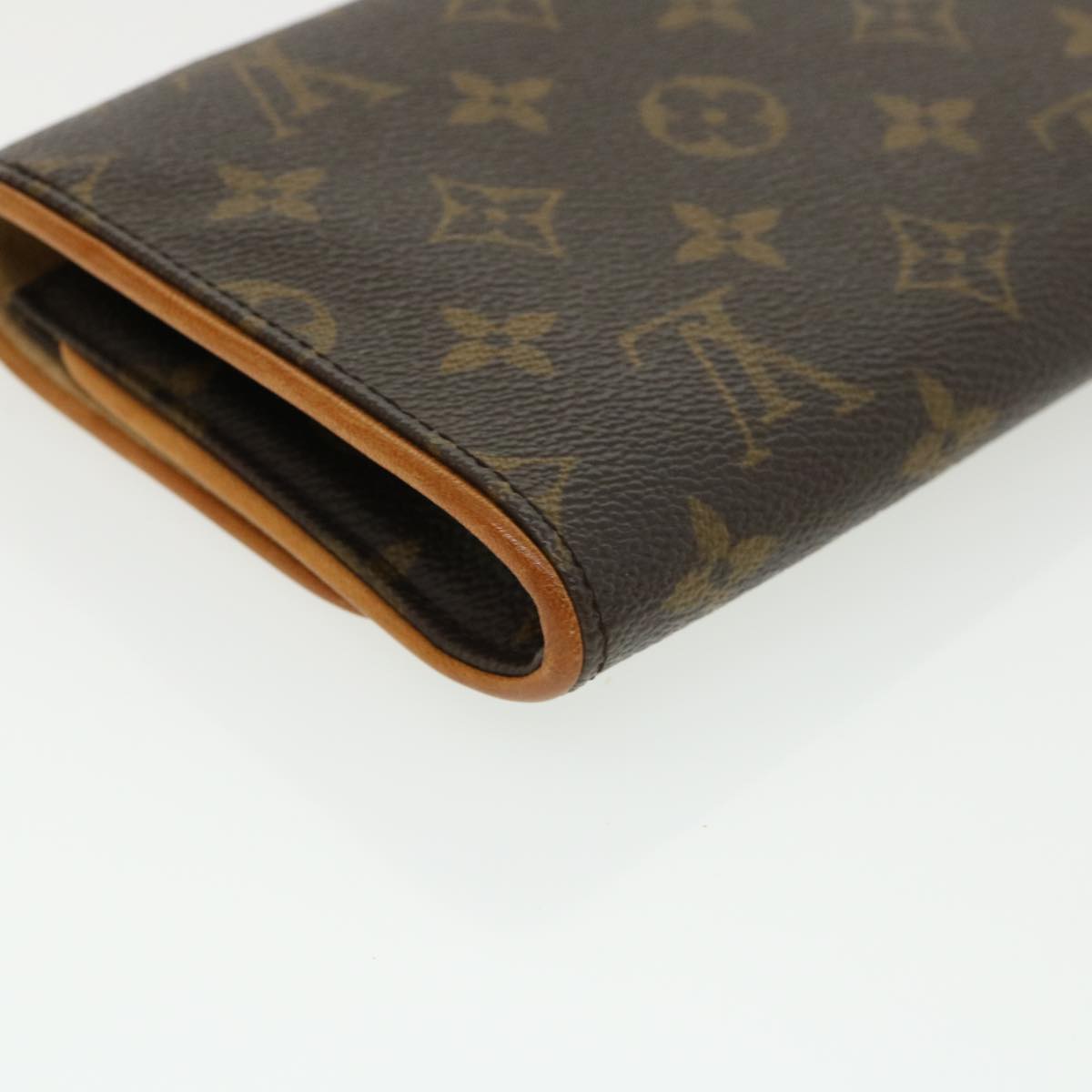 LOUIS VUITTON Monogram Pochette Twin GM Shoulder Bag M51852 LV Auth 35683