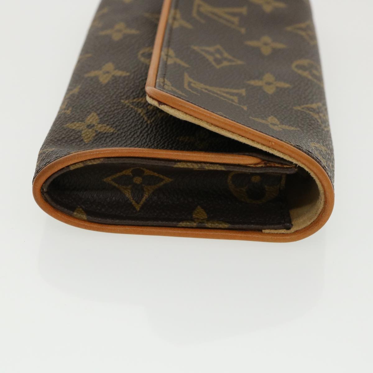 LOUIS VUITTON Monogram Pochette Twin PM Shoulder Bag M51854 LV Auth 35684