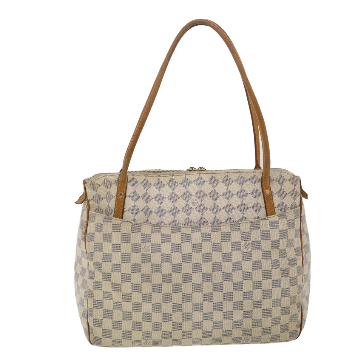 LOUIS VUITTON Damier Azur Figueri GM Tote Bag N41175 LV Auth 35691 - 0