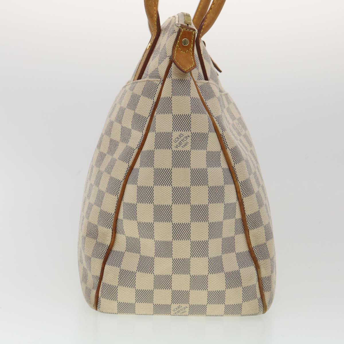 LOUIS VUITTON Damier Azur Figueri GM Tote Bag N41175 LV Auth 35691