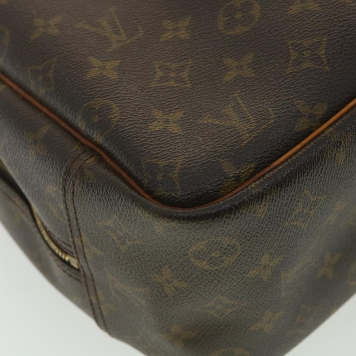 LOUIS VUITTON Monogram Deauville Hand Bag M47270 LV Auth 35704