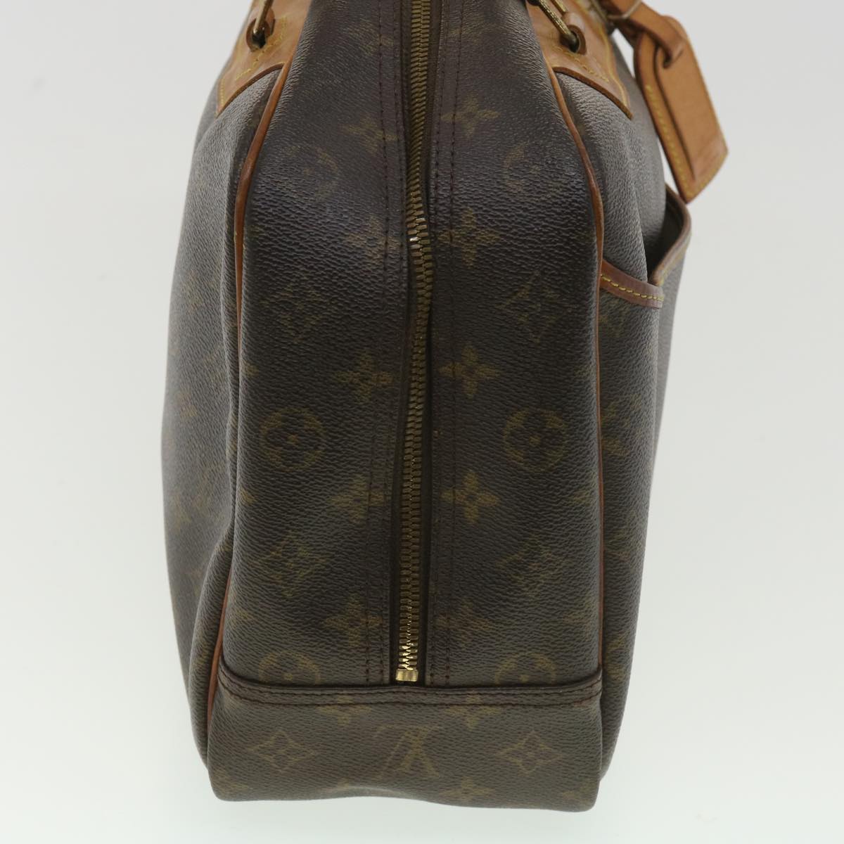 LOUIS VUITTON Monogram Deauville Hand Bag M47270 LV Auth 35704