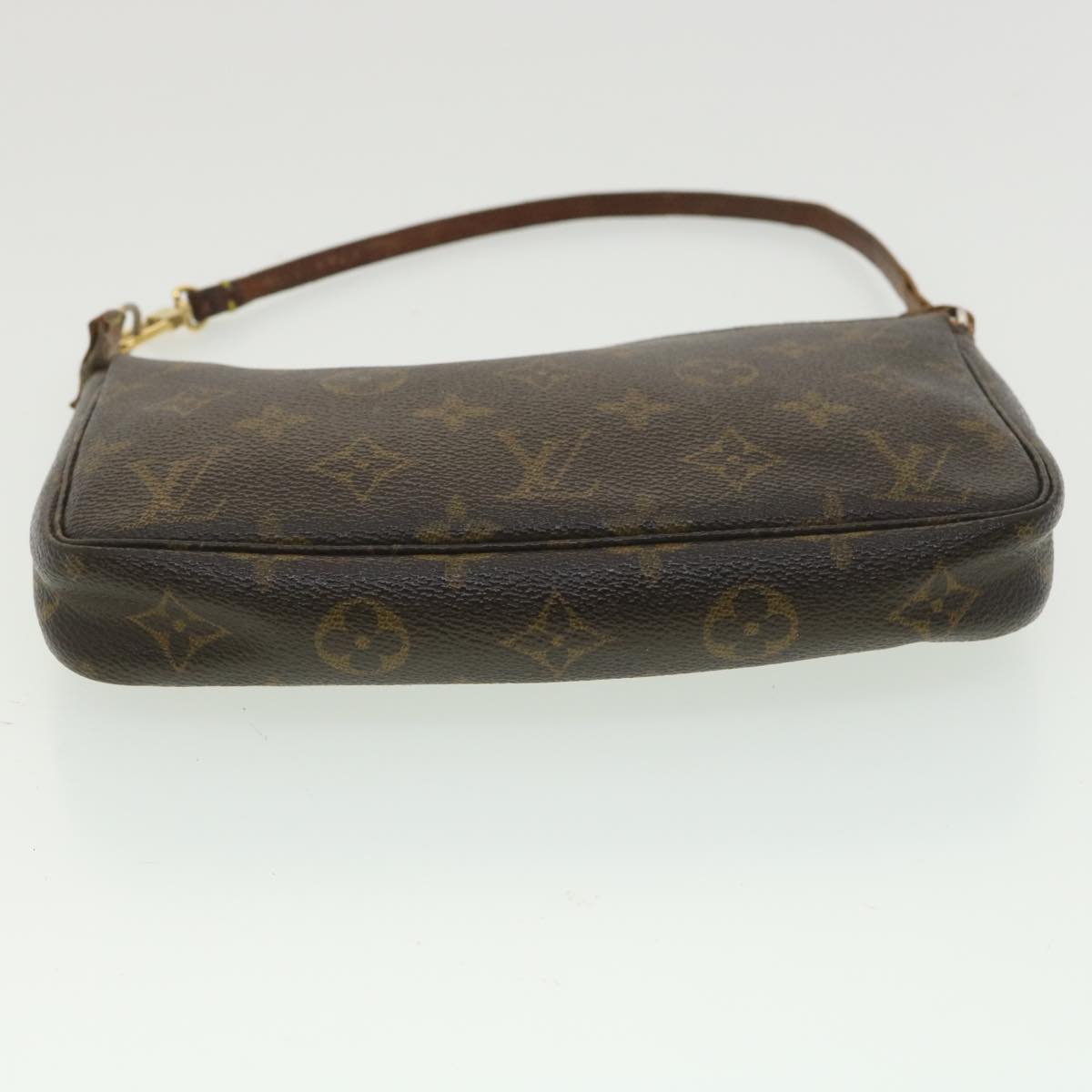 LOUIS VUITTON Monogram Pochette Accessoires Pouch M51980 LV Auth 35728