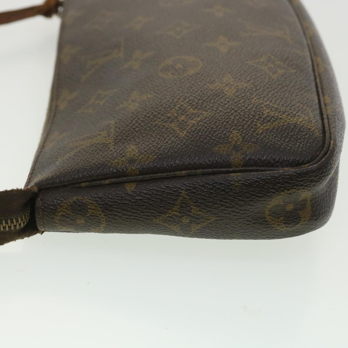 LOUIS VUITTON Monogram Pochette Accessoires Pouch M51980 LV Auth 35728