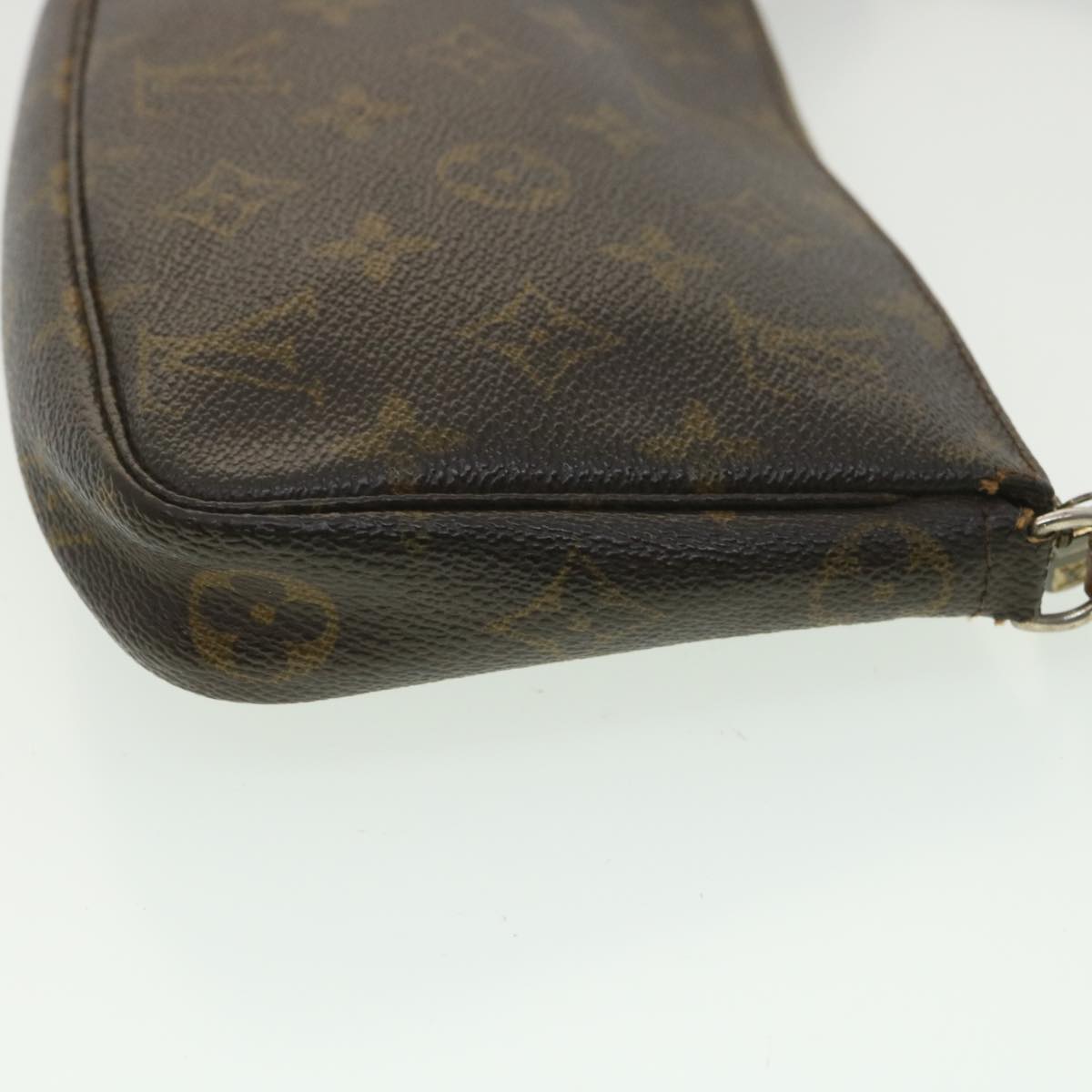 LOUIS VUITTON Monogram Pochette Accessoires Pouch M51980 LV Auth 35728