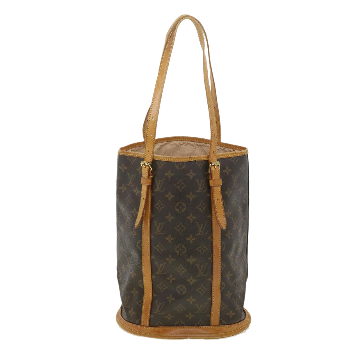 LOUIS VUITTON Monogram Bucket GM Shoulder Bag M42236 LV Auth 35738