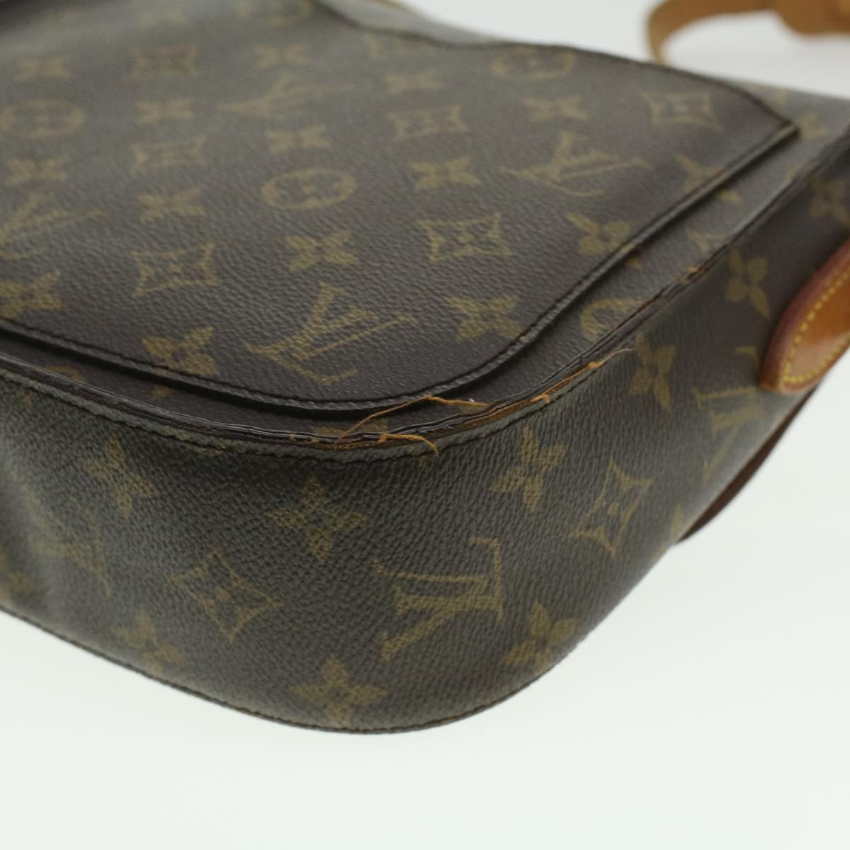 LOUIS VUITTON Monogram Saint Cloud GM Shoulder Bag M51242 LV Auth 35750