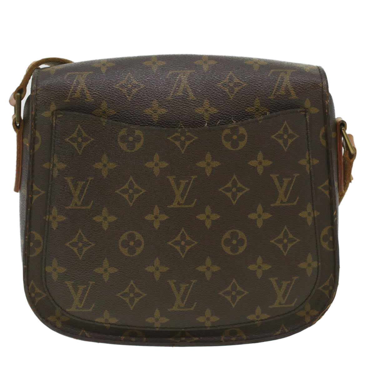 LOUIS VUITTON Monogram Saint Cloud GM Shoulder Bag M51242 LV Auth 35750