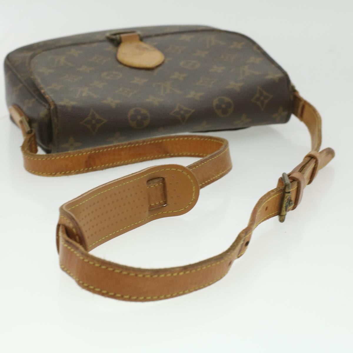 LOUIS VUITTON Monogram Saint Cloud GM Shoulder Bag M51242 LV Auth 35750