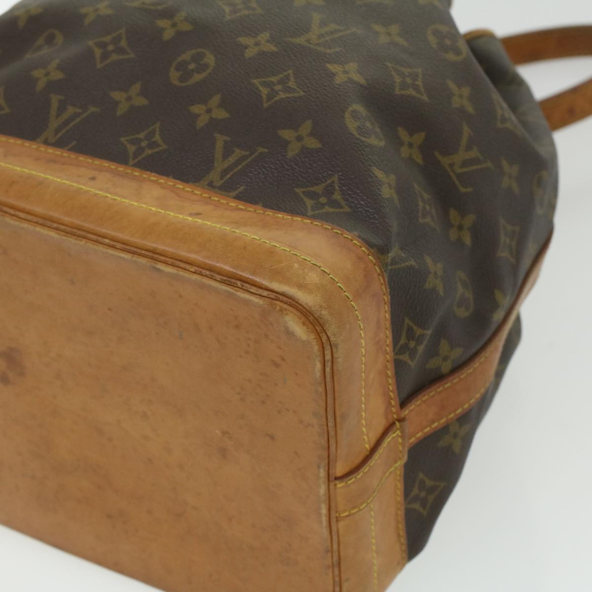 LOUIS VUITTON Monogram Noe Shoulder Bag M42224 LV Auth 35757