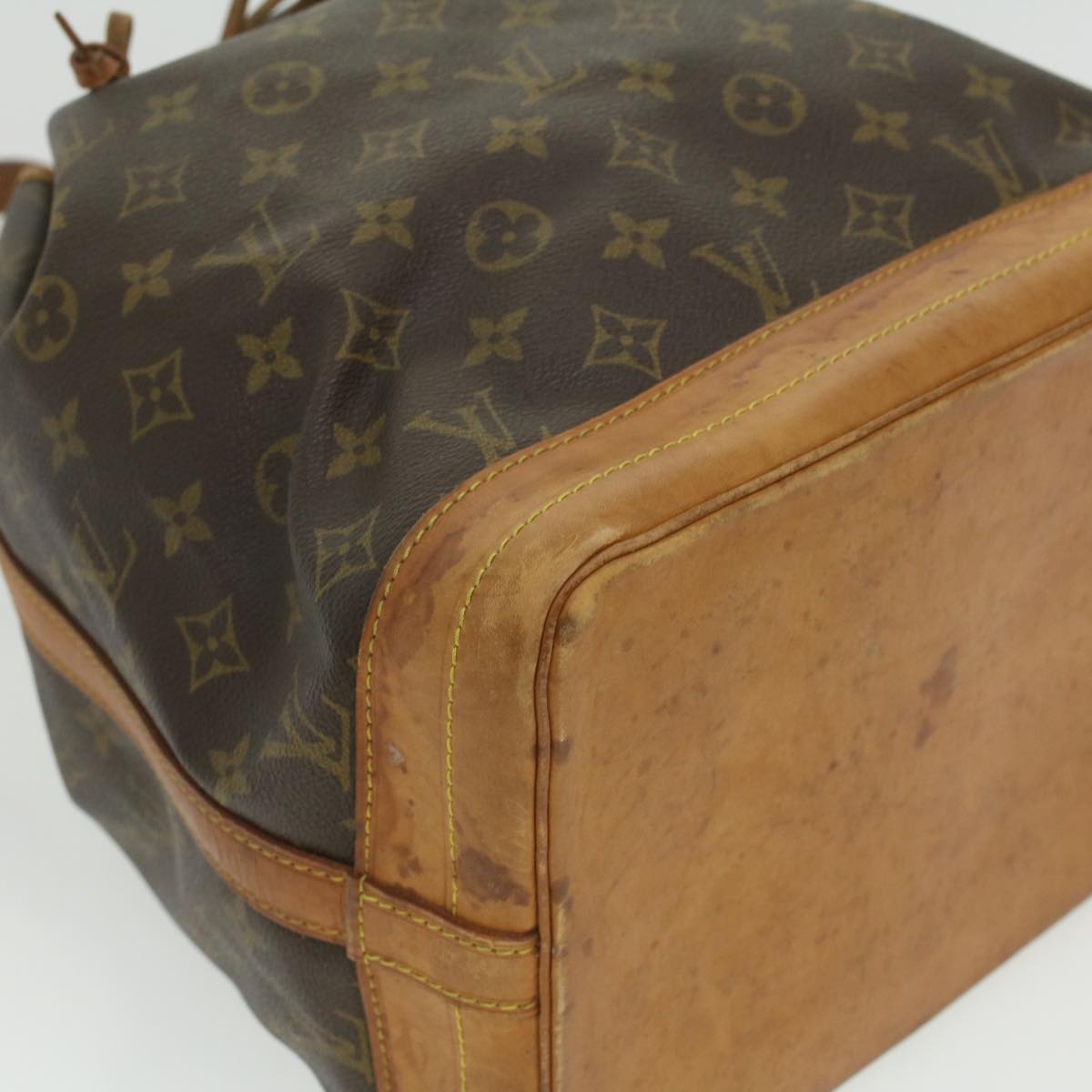 LOUIS VUITTON Monogram Noe Shoulder Bag M42224 LV Auth 35757