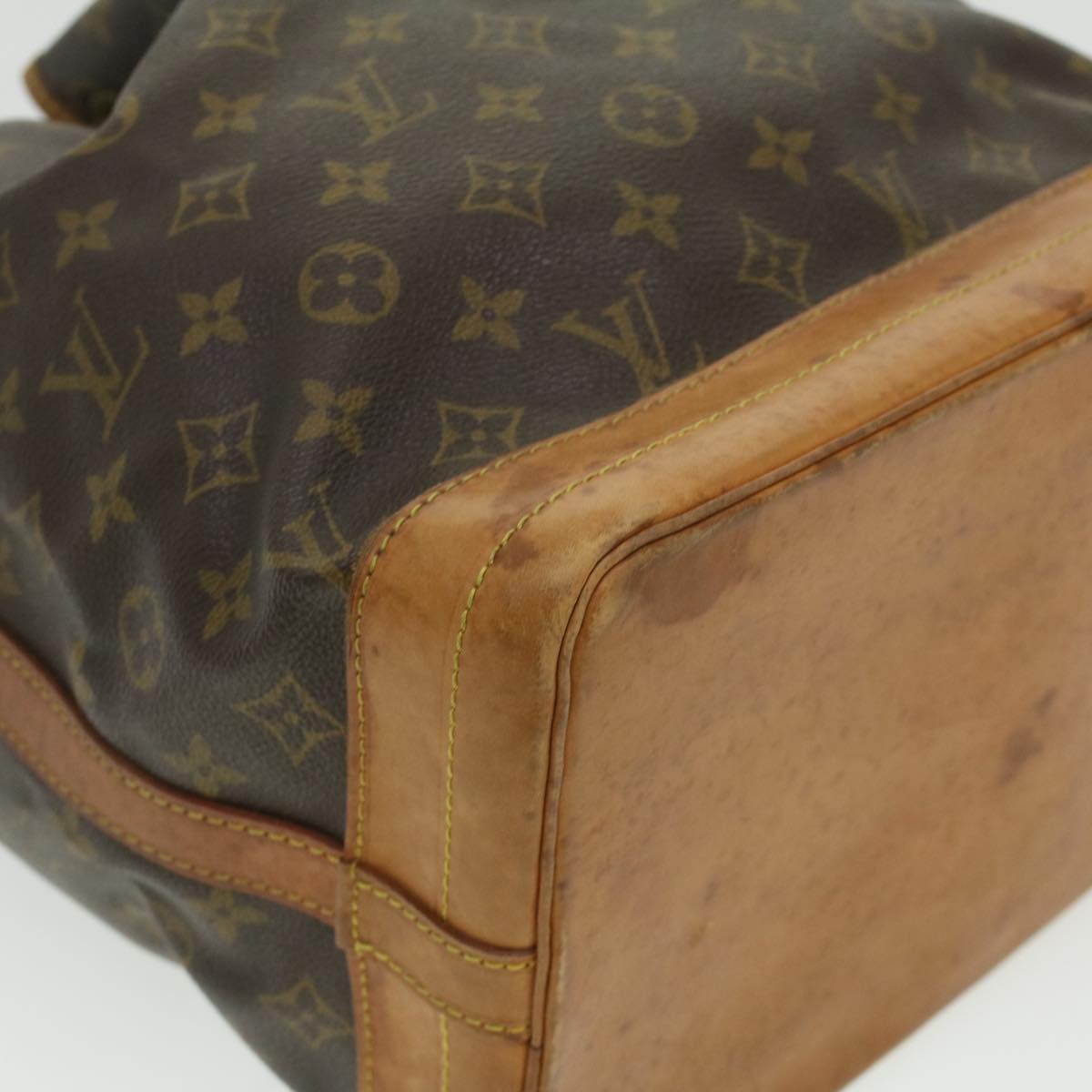 LOUIS VUITTON Monogram Noe Shoulder Bag M42224 LV Auth 35757