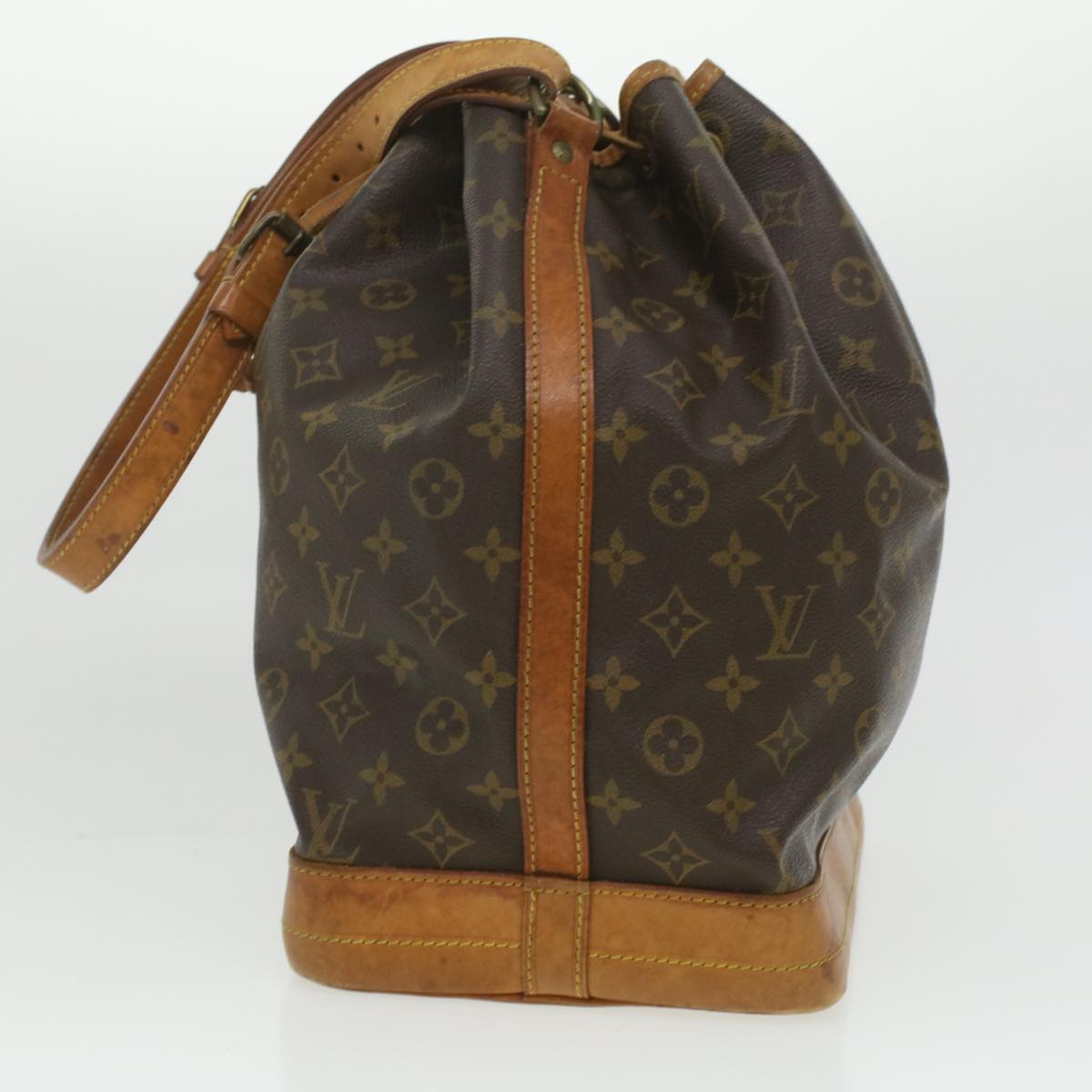 LOUIS VUITTON Monogram Noe Shoulder Bag M42224 LV Auth 35757