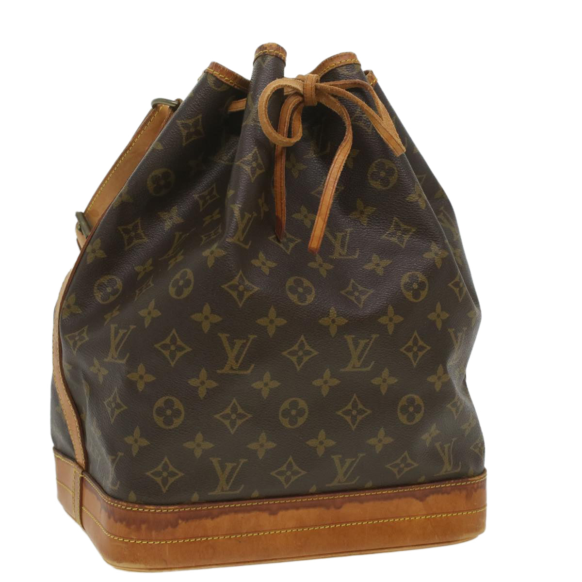 LOUIS VUITTON Monogram Noe Shoulder Bag M42224 LV Auth 35758