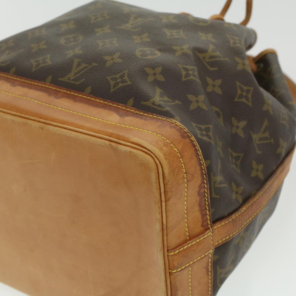 LOUIS VUITTON Monogram Noe Shoulder Bag M42224 LV Auth 35758