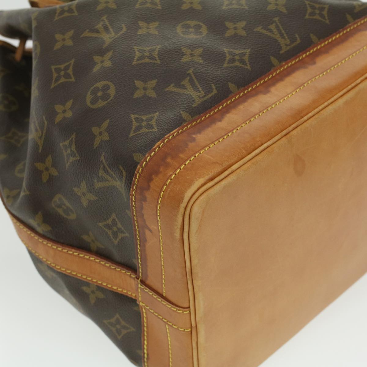 LOUIS VUITTON Monogram Noe Shoulder Bag M42224 LV Auth 35758