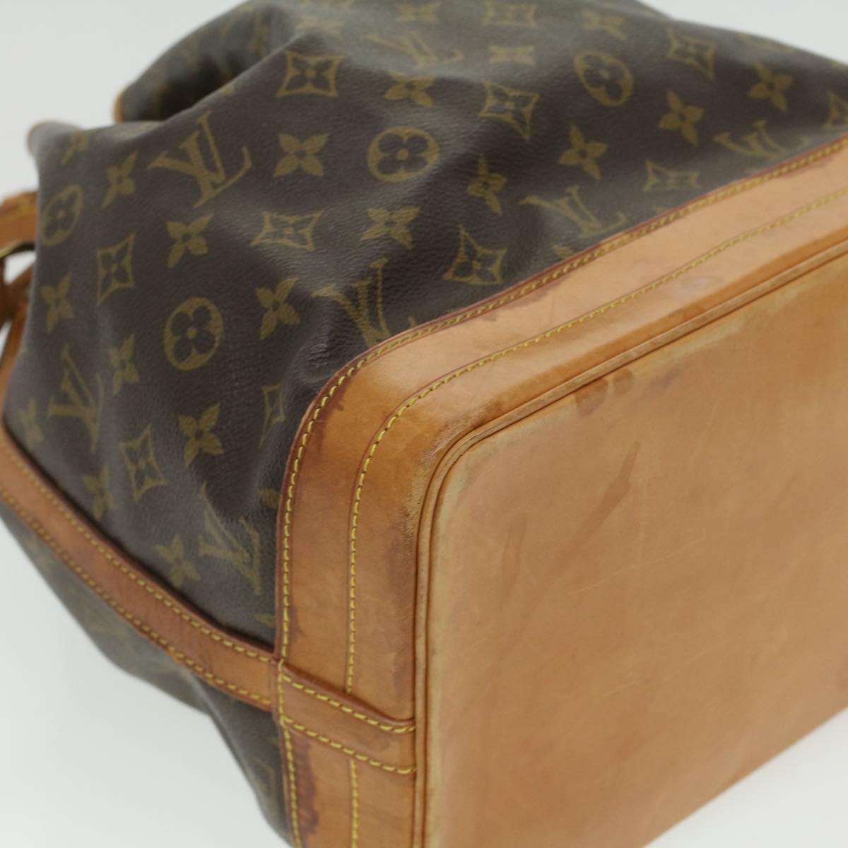 LOUIS VUITTON Monogram Noe Shoulder Bag M42224 LV Auth 35758