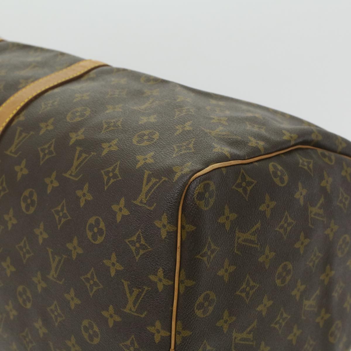 LOUIS VUITTON Monogram Keepall 60 Boston Bag Vintage M41422 LV Auth 35782