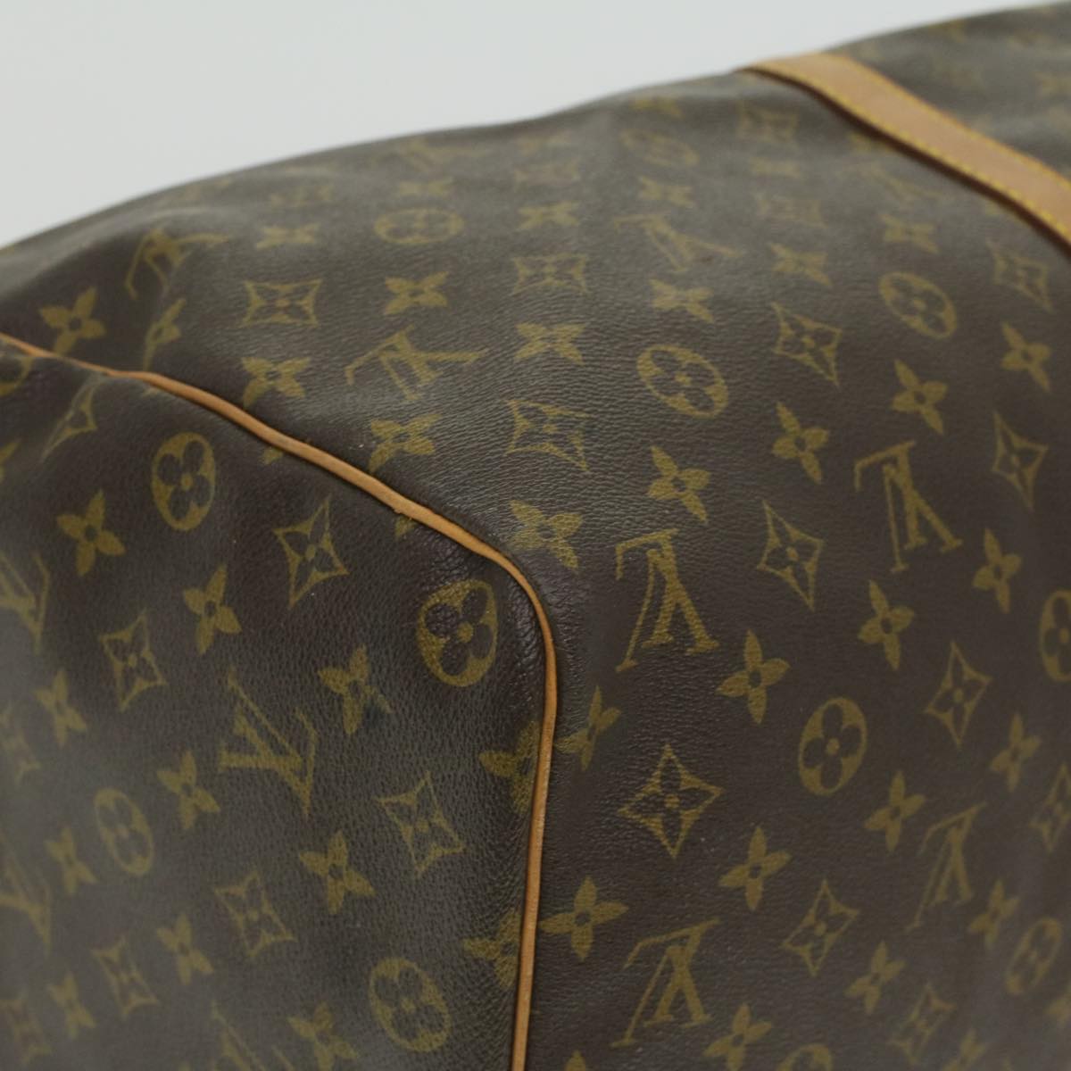 LOUIS VUITTON Monogram Keepall 60 Boston Bag Vintage M41422 LV Auth 35782