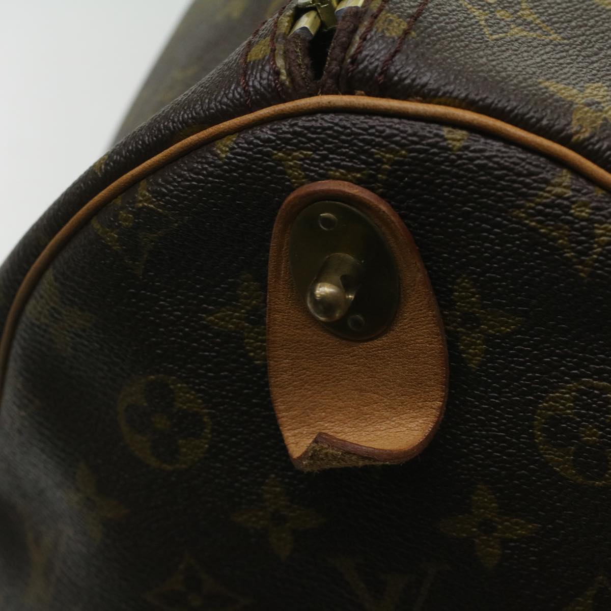 LOUIS VUITTON Monogram Keepall 60 Boston Bag Vintage M41422 LV Auth 35782