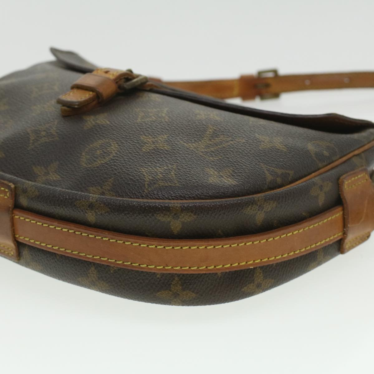 LOUIS VUITTON Monogram Jeune Fille MM Shoulder Bag M51226 LV Auth 35786