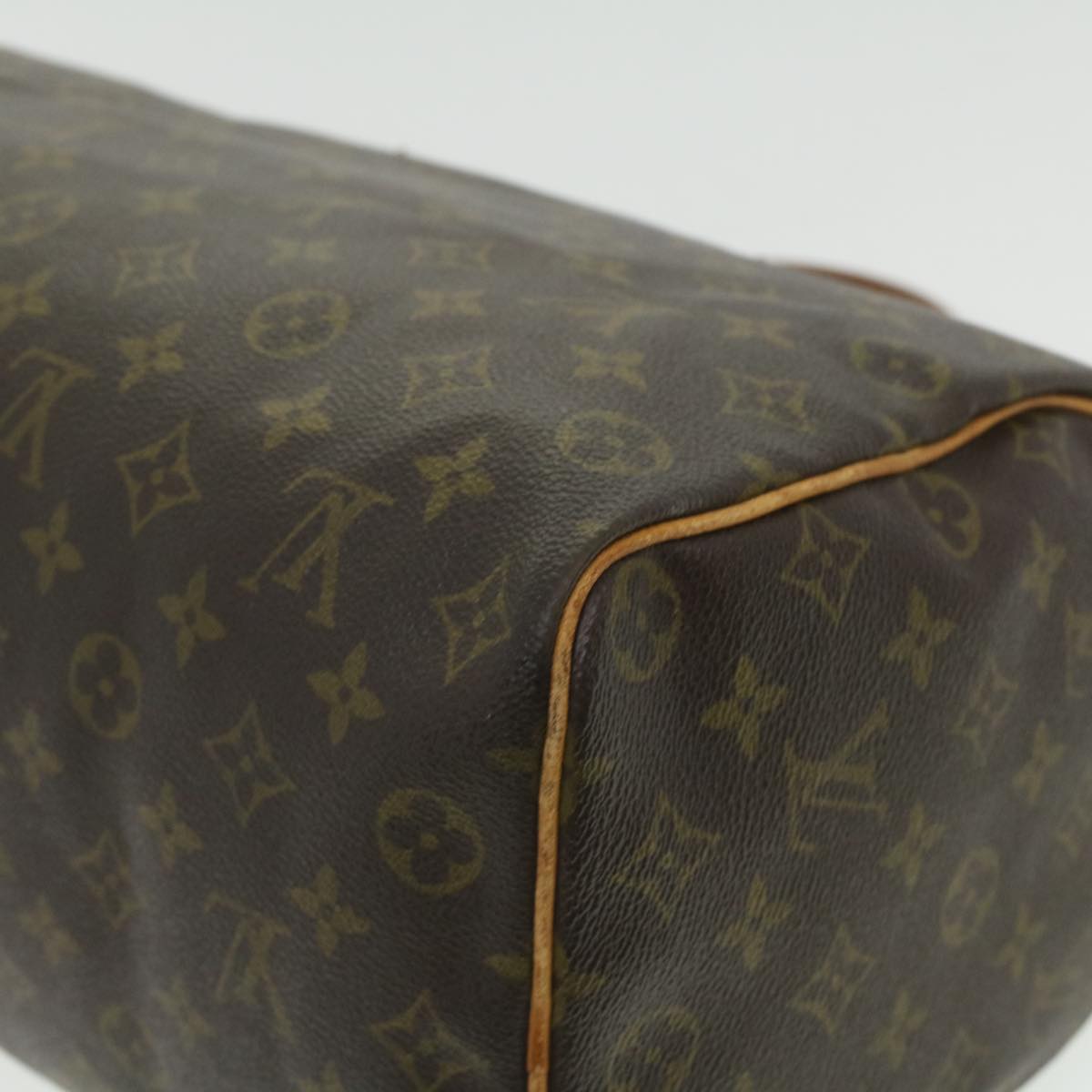 LOUIS VUITTON Monogram Speedy 35 Hand Bag M41524 LV Auth 35792