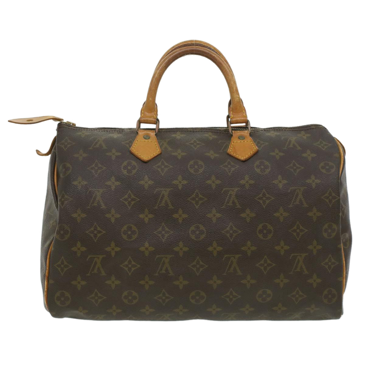 LOUIS VUITTON Monogram Speedy 35 Hand Bag M41524 LV Auth 35792 - 0