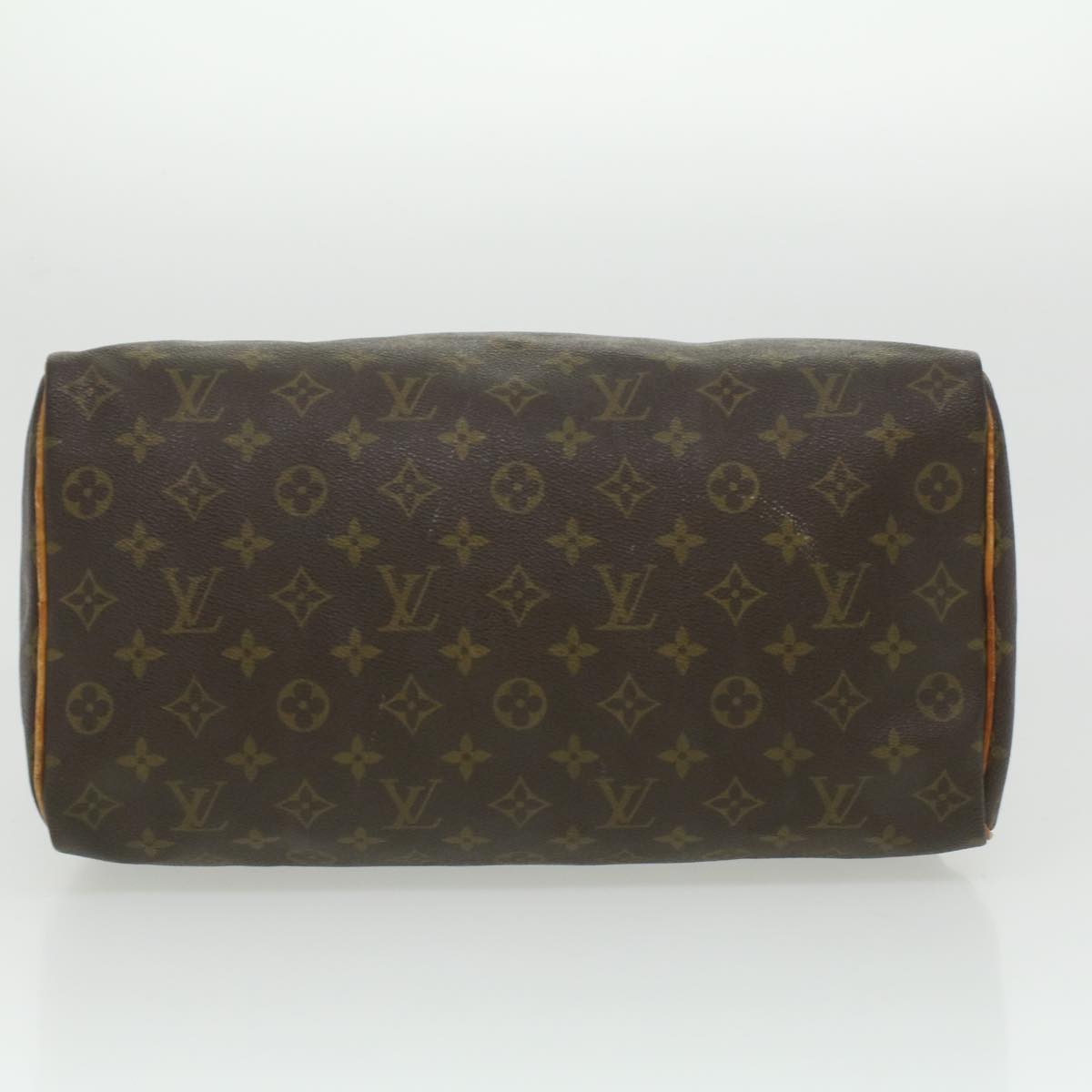 LOUIS VUITTON Monogram Speedy 35 Hand Bag M41524 LV Auth 35792