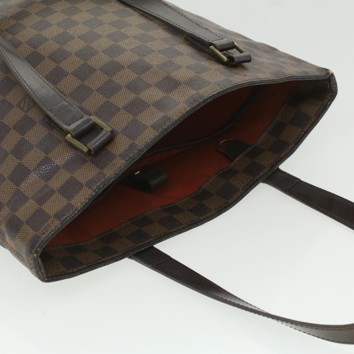 LOUIS VUITTON Damier Ebene Vavin GM Tote Bag N51169 LV Auth 35810