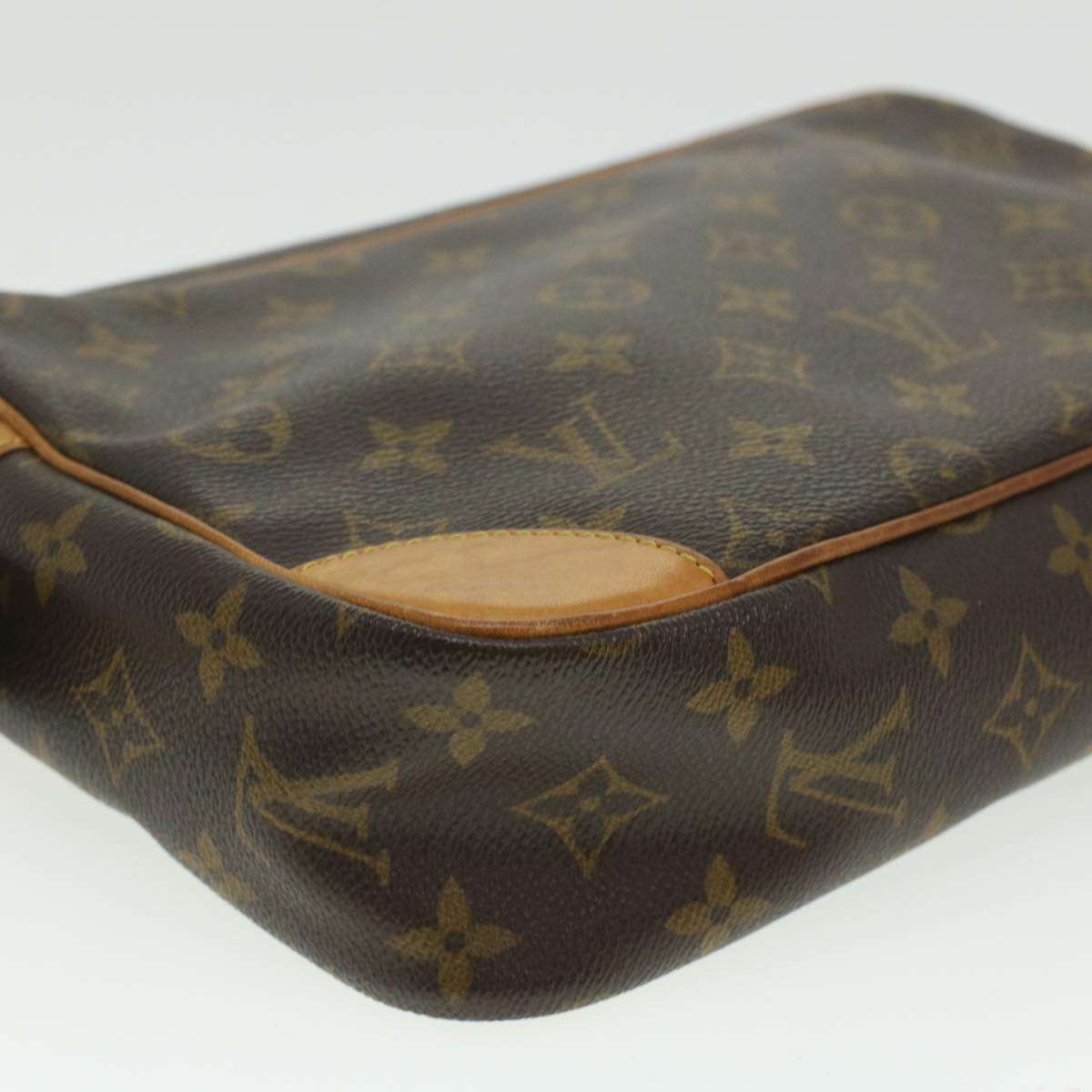 LOUIS VUITTON Monogram Compiegne 28 Clutch Bag M51845 LV Auth 35823