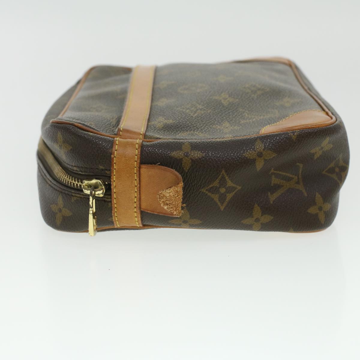 LOUIS VUITTON Monogram Compiegne 28 Clutch Bag M51845 LV Auth 35823